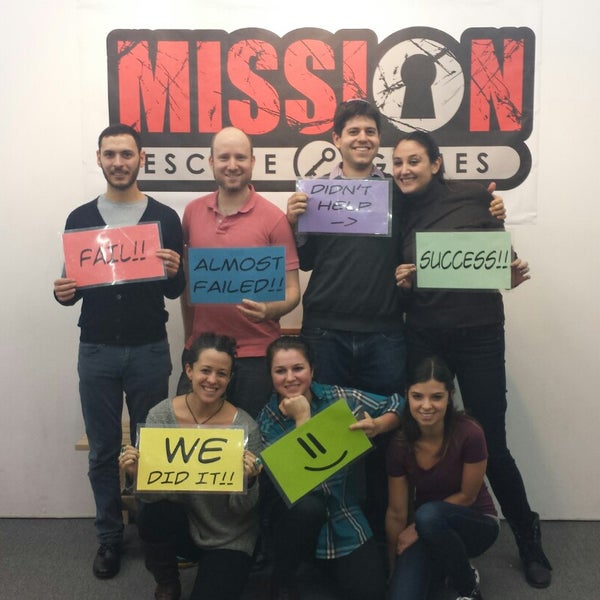 Photo taken at Mission Escape Games by Heddy S. on 11/12/2014