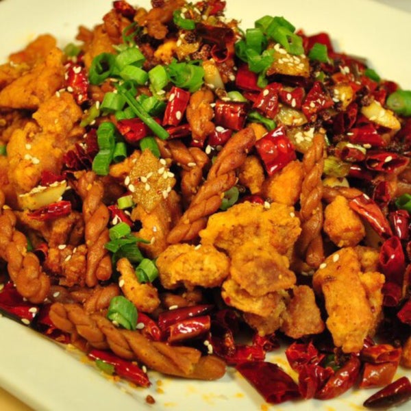 I can't get enough of the chicken and with chilli