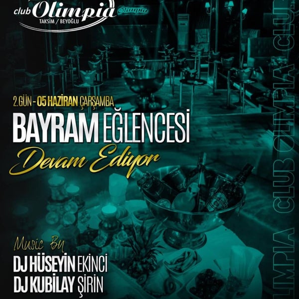 6/5/2019 tarihinde DJ Hüseyin E.ziyaretçi tarafından Olimpia V.I.P Club'de çekilen fotoğraf