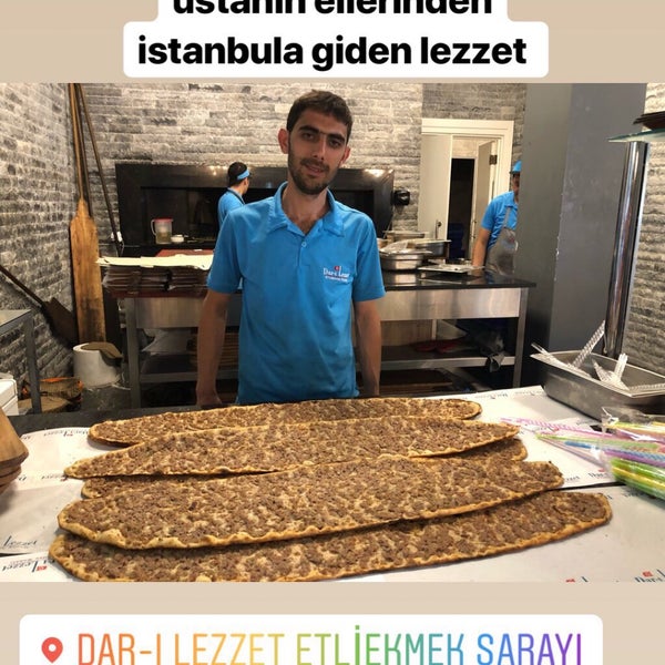 Photo taken at Dar-ı Lezzet Etliekmek Sarayı by Muhammet P. on 7/7/2019