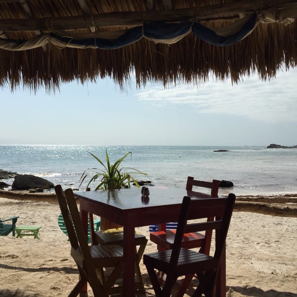 Probably the best beach dining in tulum.  Food is fine but the view and length of beachfront is the best I've seen