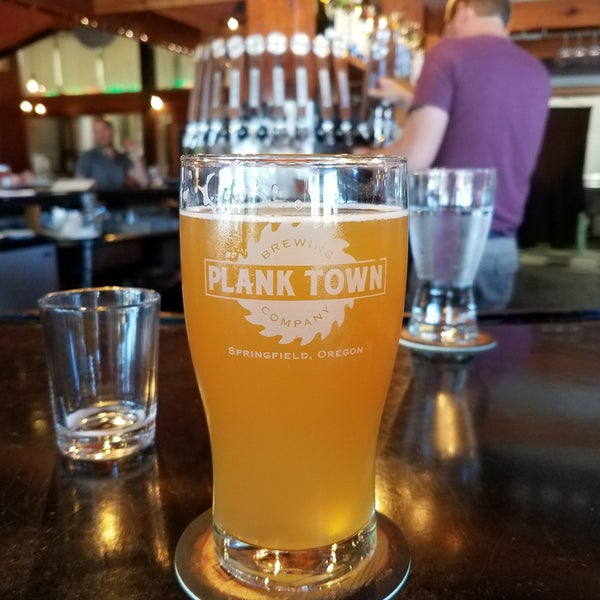 Photo taken at Plank Town Brewing Company by Myranda L. on 7/8/2017