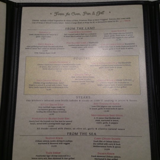 Cedar's Mediterranean Kitchen Hyde Park 27 tips from 725 visitors