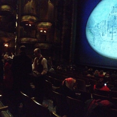 Photo taken at Disney&#39;s MARY POPPINS at the New Amsterdam Theatre by Tamer T. on 2/10/2013