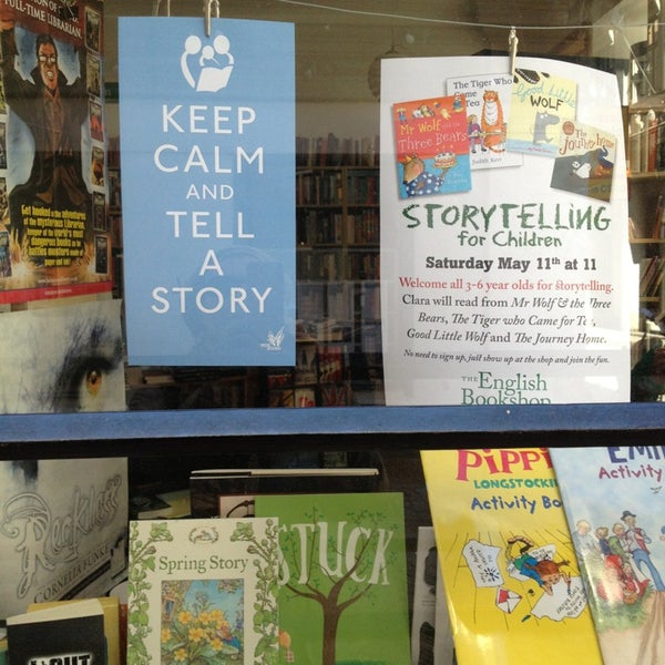 Das Foto wurde bei The English Bookshop von antonella s. am 4/27/2013 aufgenommen