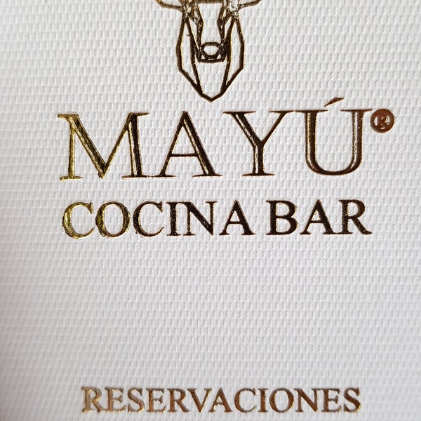 Снимок сделан в Mayú Cocina Bar пользователем José Miguel T. 7/7/2018