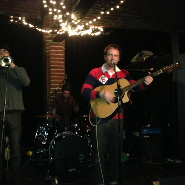 Photo taken at IOTA Club and Cafe by Brian R. on 2/23/2013