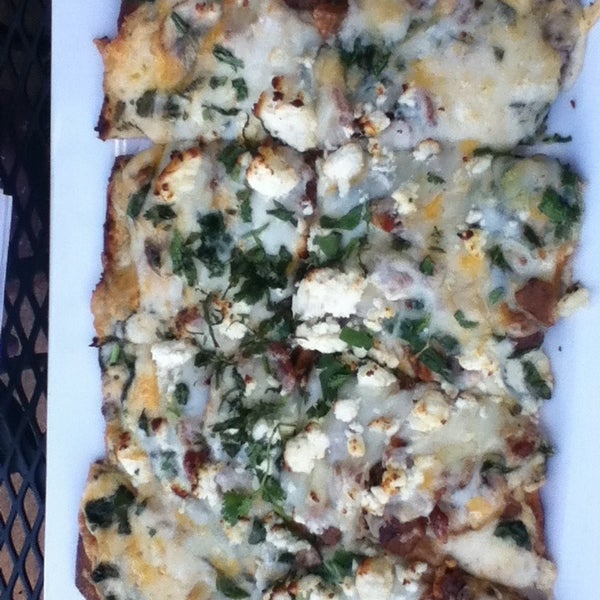 Excellent flatbreads with happy hour pricing!