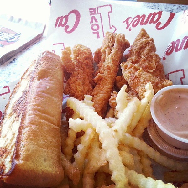 Photo taken at Raising Cane&#39;s Chicken Fingers by Jason P. on 7/13/2013