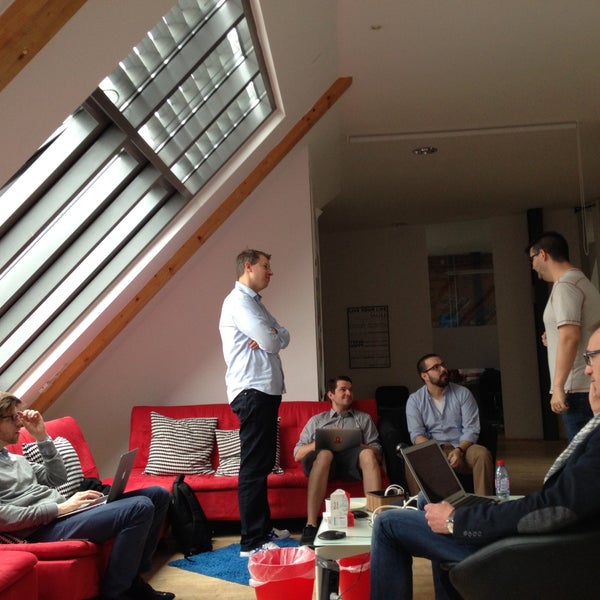 Photo taken at Wunderlist HQ by Thomas G. on 5/8/2013