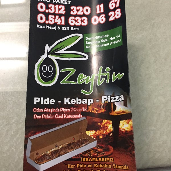 Zeytin Pide Kebap Pizza Waffle Altındağ 87 ziyaretçidan 3 tavsiye