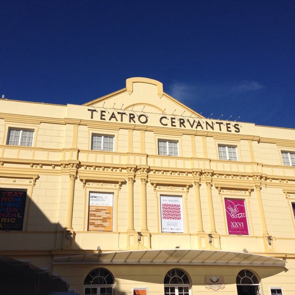3/29/2015 tarihinde Pablo Á.ziyaretçi tarafından Teatro Cervantes'de çekilen fotoğraf