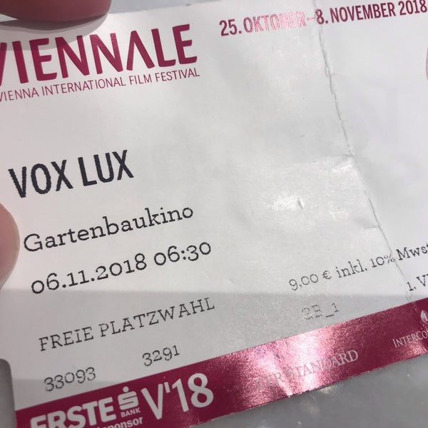 Photo taken at Gartenbaukino by Christoph on 11/6/2018