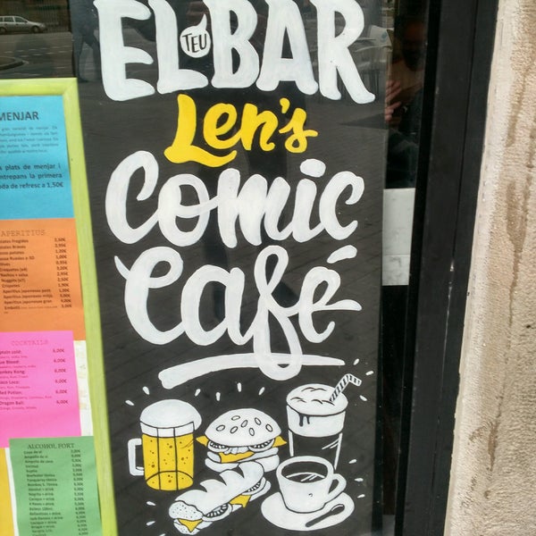 Photo taken at Len&#39;s  Comic Café by Marc R. on 2/12/2017