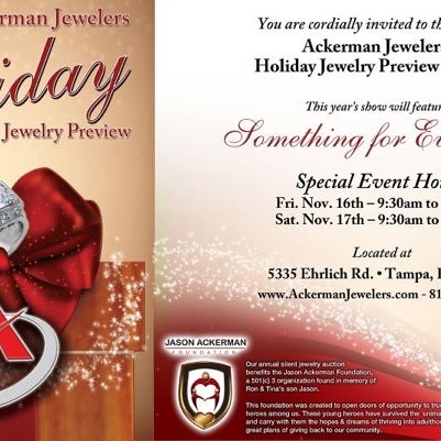 รูปภาพถ่ายที่ Ackerman Jewelers โดย Shannon H. เมื่อ 11/16/2012