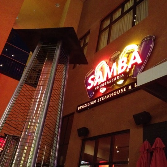 Photo taken at Samba Brazilian Steakhouse by Karen S. on 10/14/2012