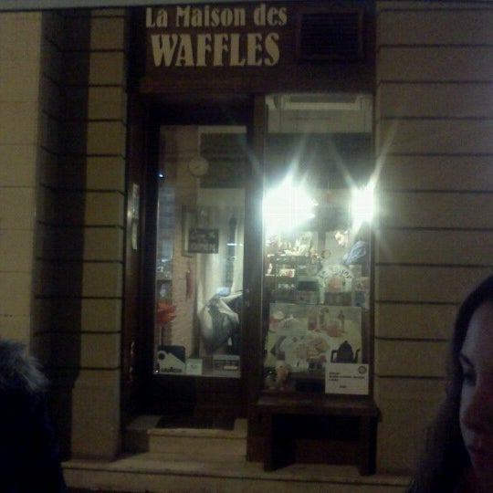 Das Foto wurde bei La Maison des Waffles von Marina F. am 11/21/2012 aufgenommen