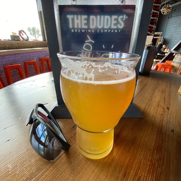 Photo taken at The Dudes&#39; Brewing Co. by Frederic B. on 12/24/2019