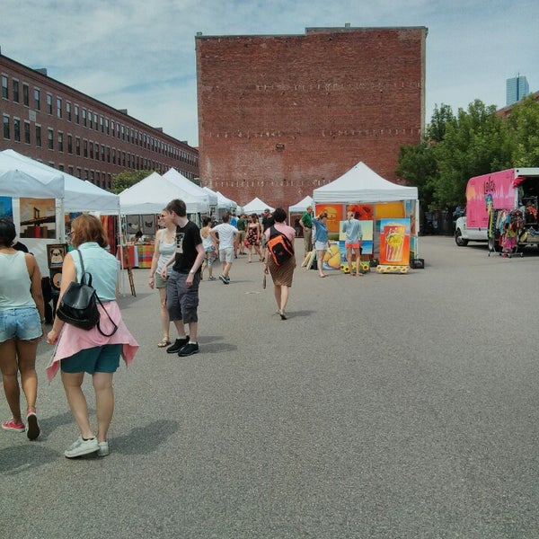 Photo taken at South End Open Market @ Ink Block by Matthew Y. on 6/30/2013