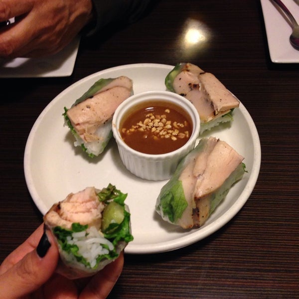 Photo taken at Sprouts Springrolls &amp; Pho by Tina Rachel G. on 2/4/2014