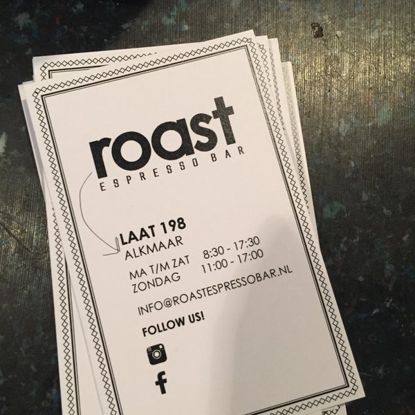 รูปภาพถ่ายที่ ROAST Espressobar โดย Suzan H. เมื่อ 5/16/2018