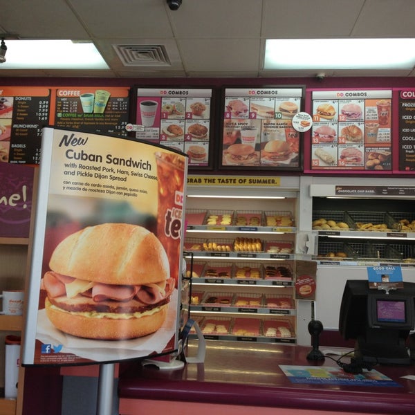 Photo taken at Dunkin&#39; by Talia C. on 7/8/2013