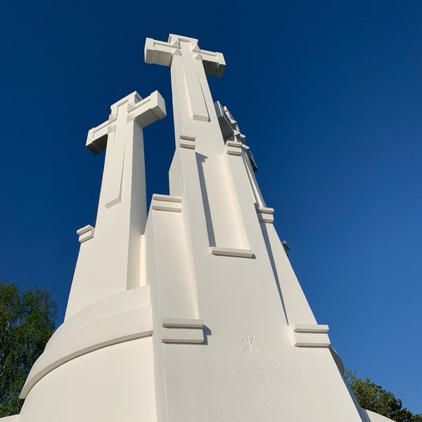 Photo taken at Hill of Three Crosses by Chenghao F. on 4/29/2019