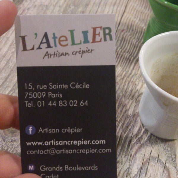3/30/2013にderがL&#39;Atelier - Artisan Crêpierで撮った写真