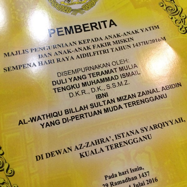 Photos at Istana Syarqiyyah - Castle