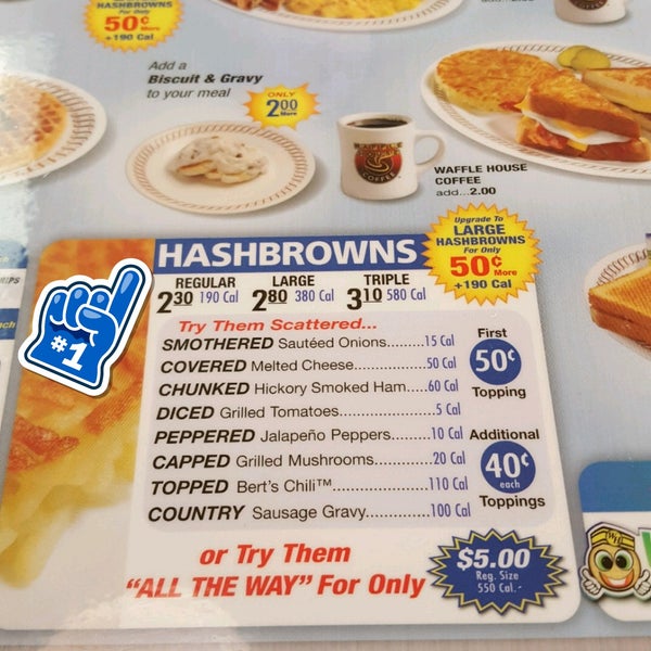 Waffle House Breakfast Spot in Melbourne