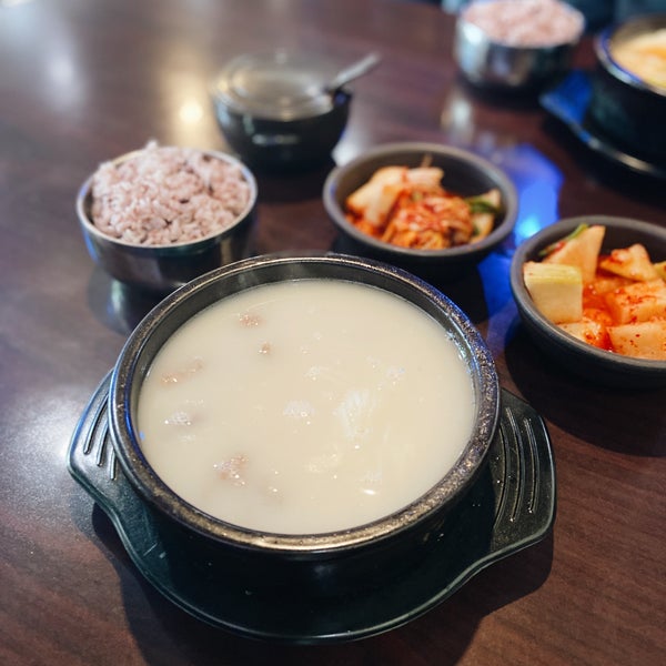 Traditional Korean Beef Soup Korean Restaurant in Edmonds