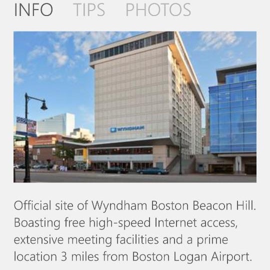 Снимок сделан в Wyndham Boston Beacon Hill пользователем Somkiat O. 8/30/2014