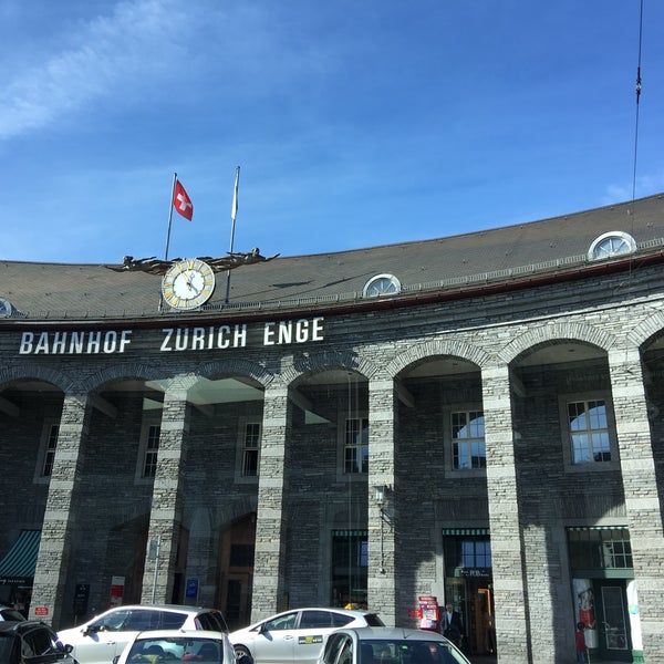 Photo taken at Bahnhof Zürich Enge by MiniME on 3/3/2019