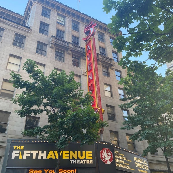 Photo taken at The 5th Avenue Theatre by MiniME on 6/29/2021