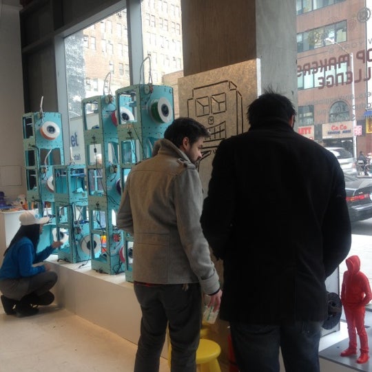 Photo taken at 3DEA: 3D Printing Pop Up Store by Amy J. on 12/20/2012