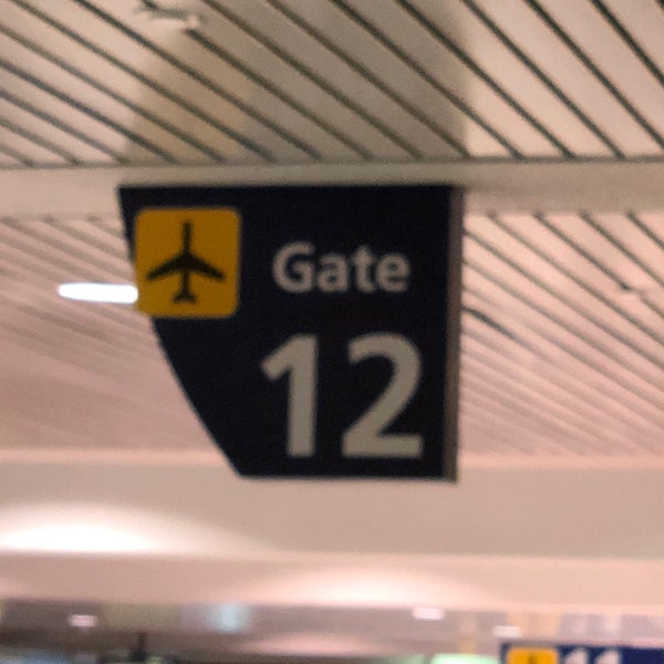 Gate 12 Airport Gate In Oakland