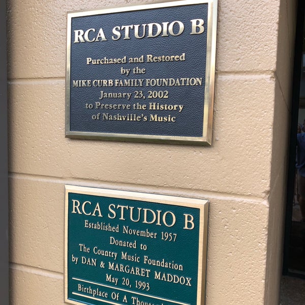 7/1/2018에 Daniel E.님이 RCA Studio B에서 찍은 사진