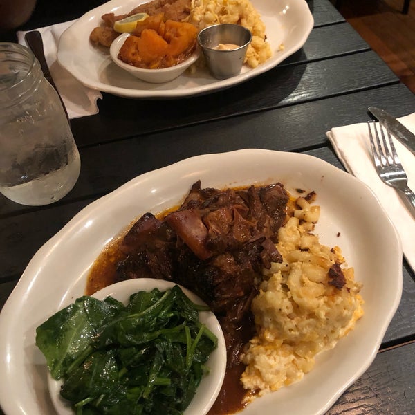 Melba’s is perfect when you’re craving American Soul Food. The Wine Braised Short Ribs are to die for.