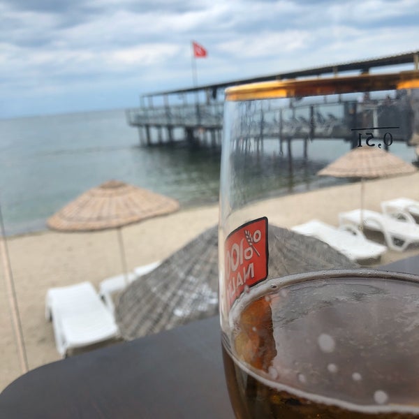 7/6/2021 tarihinde Cengiz K.ziyaretçi tarafından Shaya Beach Cafe &amp; Restaurant'de çekilen fotoğraf