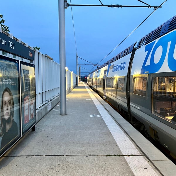 Photo taken at Avignon TGV Railway Station by Frank K. on 4/26/2023