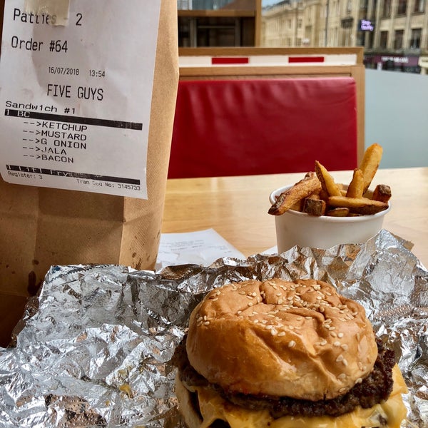 Photo taken at Five Guys by Frank K. on 7/16/2018