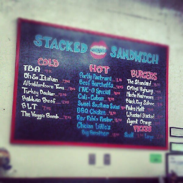 Photo taken at Stacked Sandwich by Kyle G. on 9/29/2012