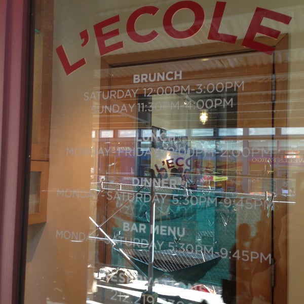 Photo taken at L&#39;Ecole- Restaurant of the International Culinary Center by Won Sun P. on 5/12/2013