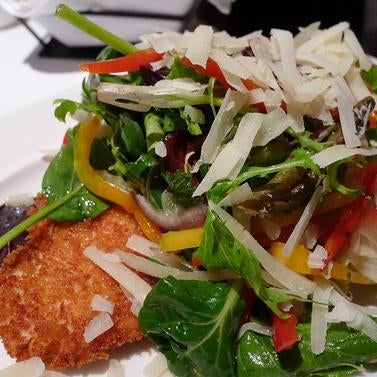 The chicken milanesa here is like none other. The chicken cutlet so delicately crumbed and perfectly fried, with a salad on top and salty notes from pecorino, it can't be beat.