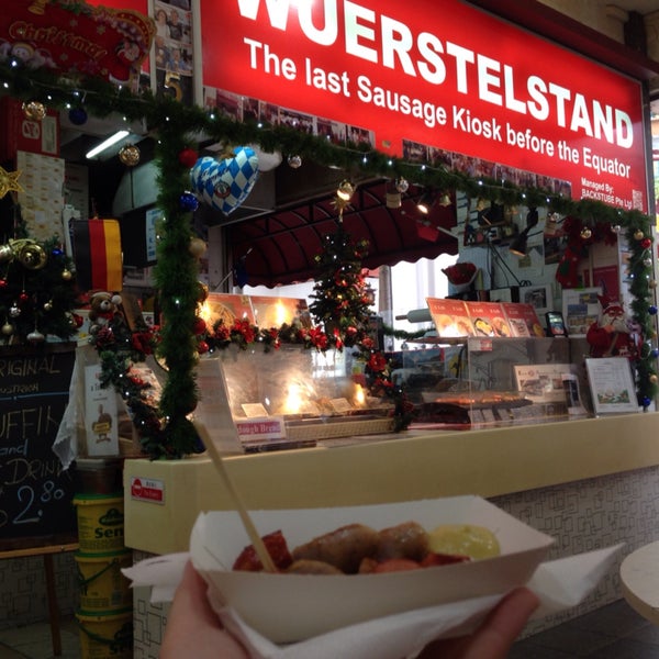 Austria in Chinatown. I only manage to try the sausages and it was the best i ever had. Hands down! I'll come back for others next time.