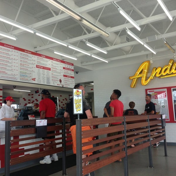 Photo taken at Andy&#39;s Frozen Custard by Melva G. on 7/21/2013