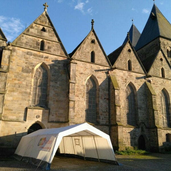 Photo taken at Stiftskirche Obernkirchen by bussfoerare R. on 6/29/2016
