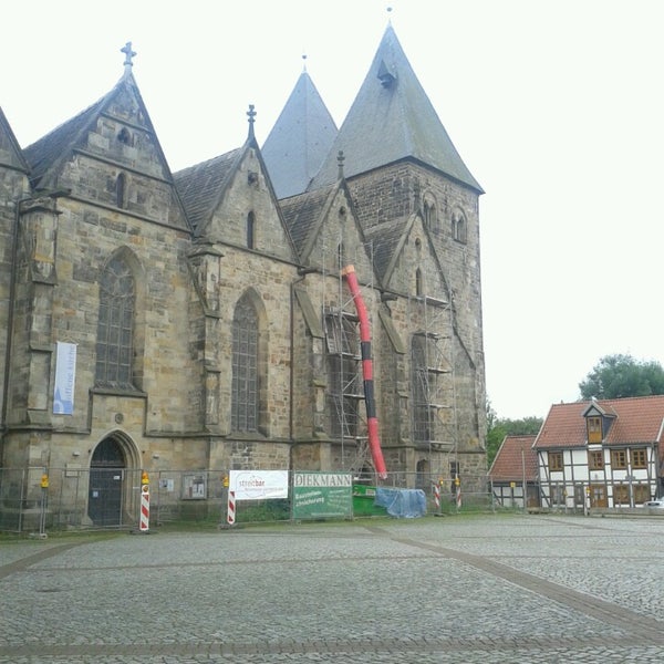 Photo taken at Stiftskirche Obernkirchen by bussfoerare R. on 7/14/2014
