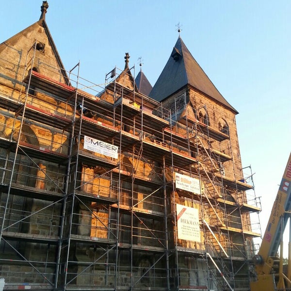Photo taken at Stiftskirche Obernkirchen by bussfoerare R. on 7/9/2015