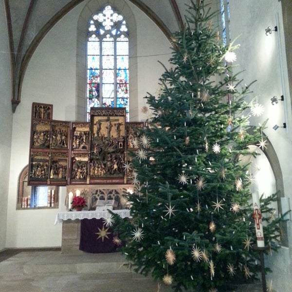 Photo taken at Stiftskirche Obernkirchen by bussfoerare R. on 12/21/2014